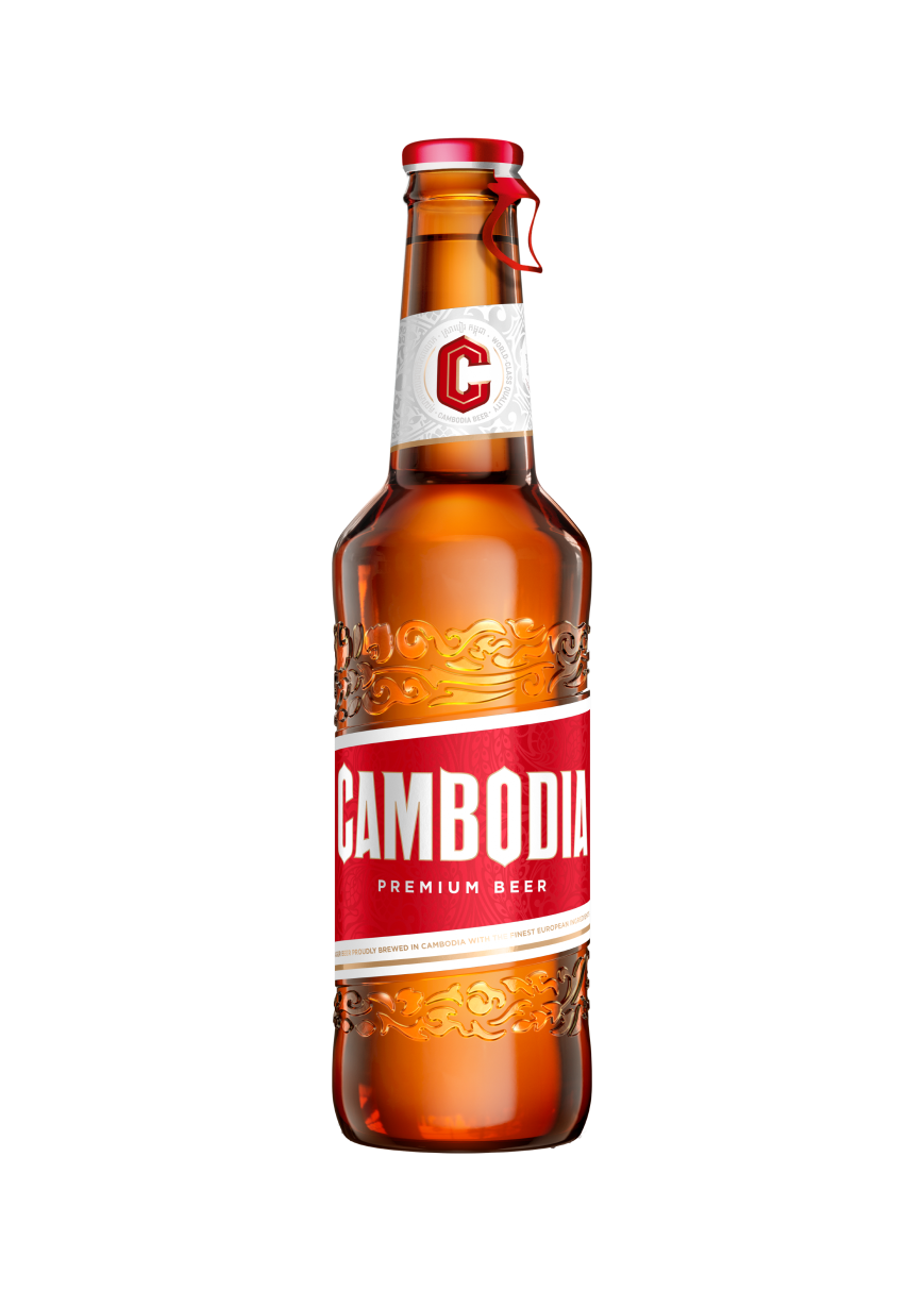 Cambodia beer bottle